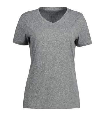 ID YES Active dames T-shirt grijs-melange
