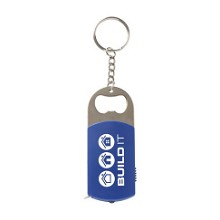 Multifunctionele sleutelhanger met opener