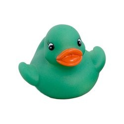 Kleur veranderende badeend groen