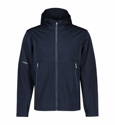 ID lichtgewicht softshell jas navy