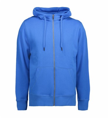 ID CORE hoodie met rits azuurblauw