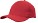 Heavy brushed baseball cap rood