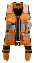 Snickers AllroundWork high-vis klasse 1 gereedschapsvest 4230