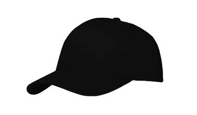 Classic t/c baseball cap zwart