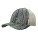 Polyester trucker cap met houtprint en mesh achterkant groen