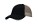 Chino twill cap met soft mesh achterkant zwart/khaki