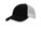 Chino twill cap met soft mesh achterkant zwart/wit