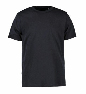 ID organic T-shirt met ronde hals navy