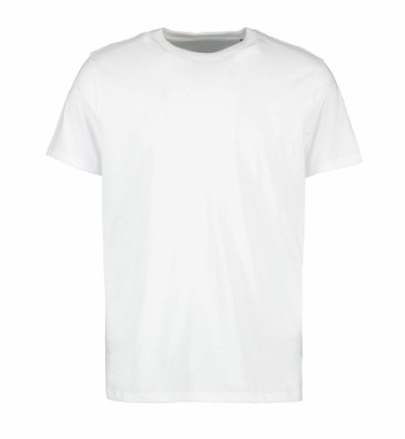 ID organic T-shirt met ronde hals wit