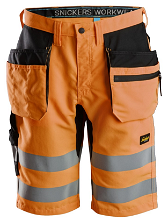 Snickers LiteWork high-vis klasse 1 korte broek+ 6131