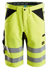 Snickers LiteWork high-vis klasse 1 korte broek+ 6132