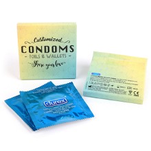 Full color envelop met 2 Durex condooms