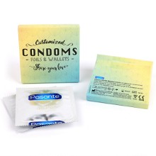 Full color envelop met 2 Pasante condooms