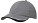 Heavy brushed cap met ingesprongen klep