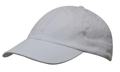 Premium washed chino twill baseball cap wit