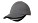 Heavy brushed cap met geborduurd detail houtskool/zwart