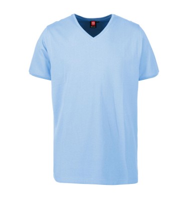 ID PRO Wear CARE T-shirt met V-hals lichtblauw