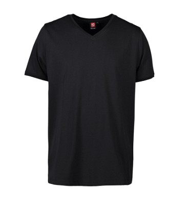 ID PRO Wear CARE T-shirt met V-hals zwart