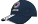Heavy brushed cap met sandwich en contrasterende strepen 