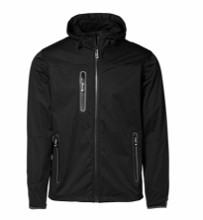 ID lichtgewicht softshell jas met contrasterende details 0875