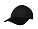 Sports mesh baseball cap zwart