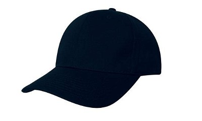 Luxe chino twill baseball cap navy