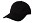 Luxe chino twill baseball cap zwart