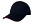 Luxe chino twill baseball cap met sandwich navy/rood