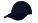 Luxe chino twill baseball cap met sandwich navy/wit