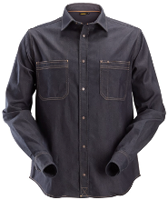 Snickers AllroundWork stretch denim shirt 8555