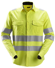 Snickers ProtecWork shirt met lange mouwen high-vis klasse 3 8562