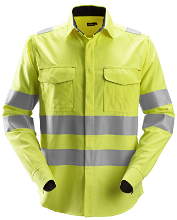 Snickers ProtecWork lasshirt met lange mouwen high-vis klasse 3 8565