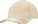 Heavy brushed cap met kruislingse contrasterende stiksels wit/navy