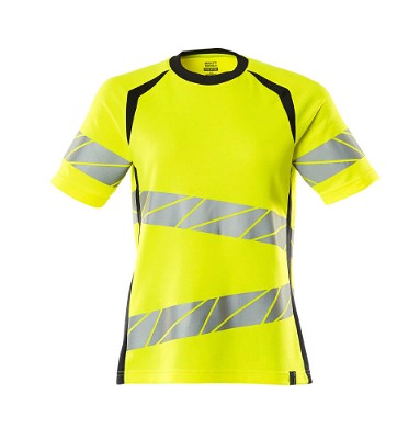 Mascot Accelerate Safe dames T-shirt 19092 hi-vis geel/donkermarine
