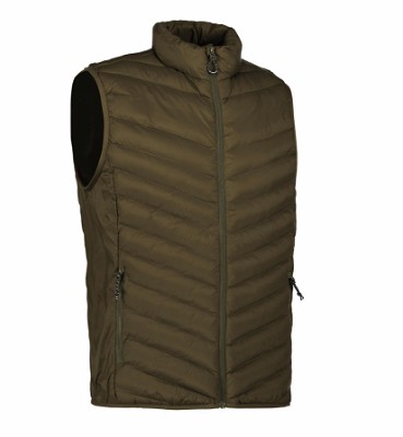ID stretch bodywarmer olijfgroen