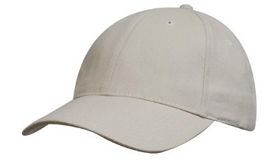 Classic heavy brushed baseball cap naturel