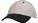 Classic heavy brushed baseball cap steengrijs/navy