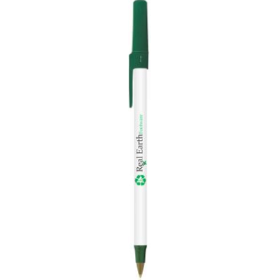 BIC round stic eco frosted groen