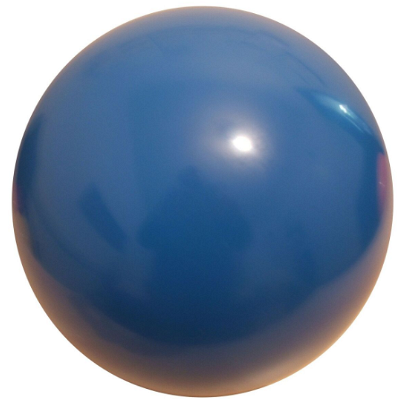 Kunststof bal Ø 16 cm blauw