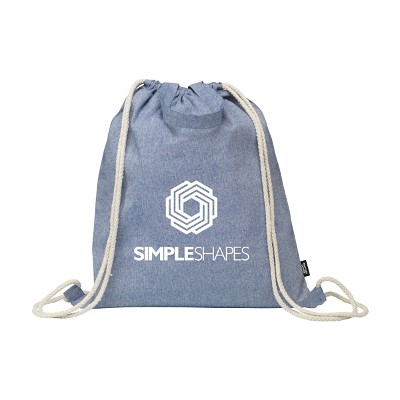 Recycled Cotton PromoBag Plus blauw