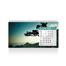 Bureaukalender 21 x 10 cm