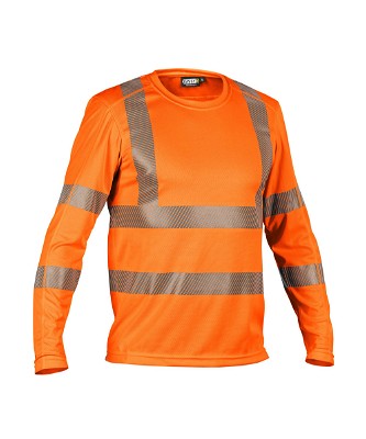 Dassy Safety Carterville t-shirt lange mouwen met hoge zichtbaarheid 710037