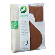 Ecolijn chocoladeletter 200 gram | UTZ gecertificeerd | Biologisch afbreekbaar