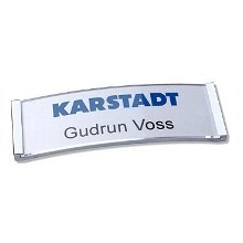 Polar 20 classic metalen naambadge