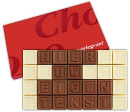 Chocotelegram 28 letters | Barry Callebaut chocolade | UTZ