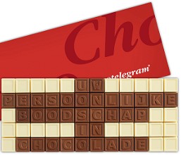Chocotelegram 60 letters | Barry Callebaut chocolade | UTZ
