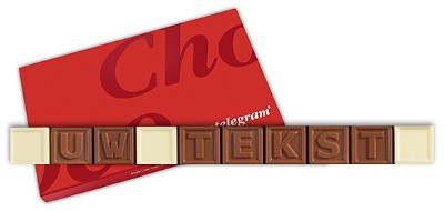 Chocotelegram 10 letters | Barry Callebaut chocolade | UTZ