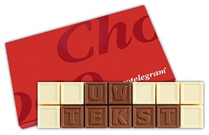 Chocotelegram 14 letters | Barry Callebaut chocolade | UTZ