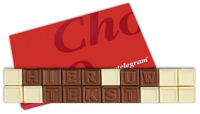 Chocotelegram 20 letters | Barry Callebaut chocolade | UTZ