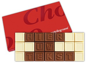 Chocotelegram 21 letters | Barry Callebaut chocolade | Cocao Horizons